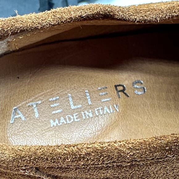 ATELIERS Italy Boyd Wallabee Shoes Suede Brown Sz 39/US 9 $248 - Picture 9 of 9
